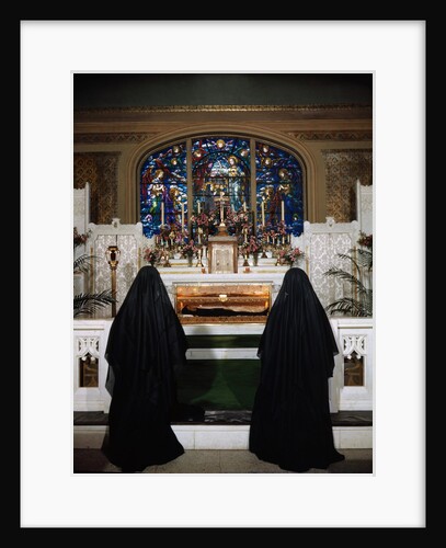 Mother Cabrini's Body Lying in State by Anonymous