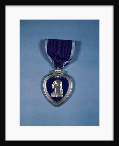 Purple Heart Medal by Anonymous