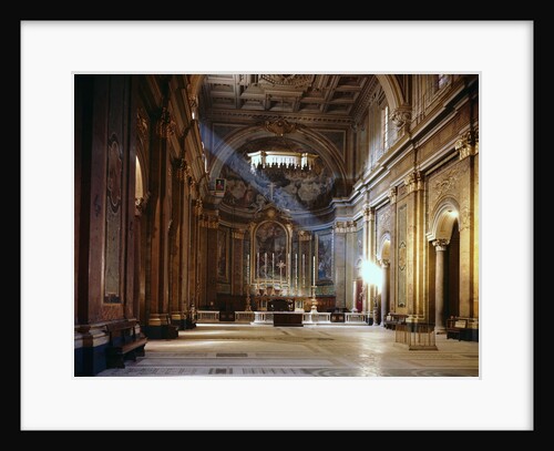 Interior of Catholic Church by Anonymous