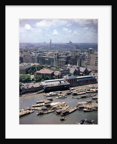 Aerial View of the City of Shanghai by Anonymous