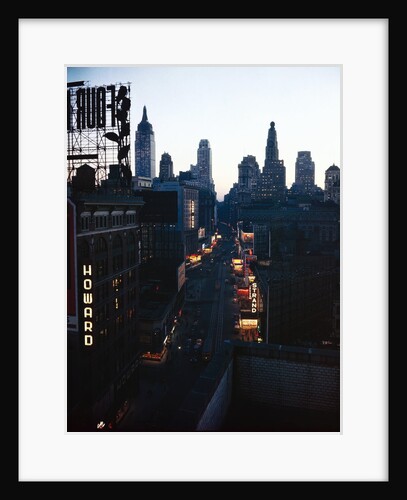 New York City at Night by Anonymous