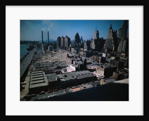 UN Construction Site in New York City by Anonymous