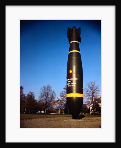 Bomb Displayed at Aberdeen Proving Ground by Anonymous