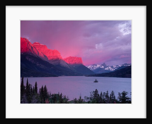 Dawn Light on the Rockies by Anonymous