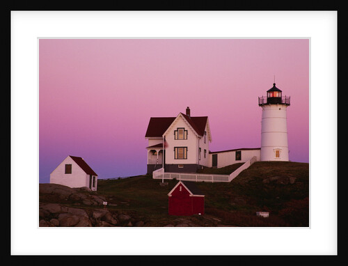 Cape Neddick Lighthouse by Anonymous