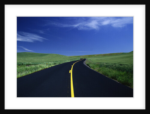 Freshly Paved Highway by Anonymous