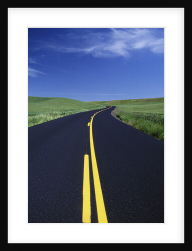 Freshly Paved Highway by Anonymous