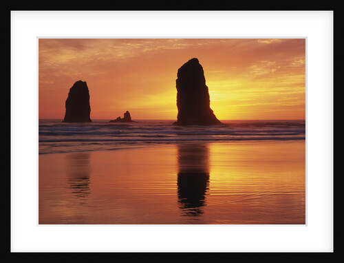 Sea Stacks at Cannon Beach by Anonymous