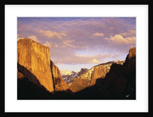 Sunset in Yosemite Valley by Anonymous
