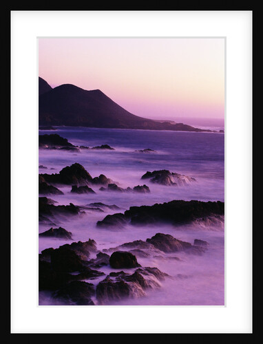Sunset from Big Sur Coast by Anonymous