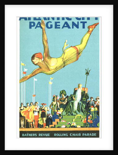 Atlantic City Pageant Poster by Anonymous