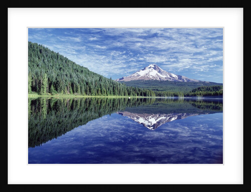 Reflection of Mt. Hood in Trillium Lake by Anonymous