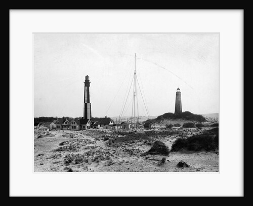 Two Cape Henry Lighthouses by Anonymous