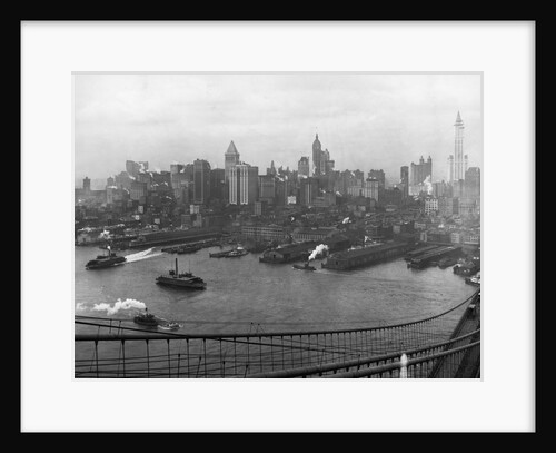 New York City Skyline in 1912 by Anonymous
