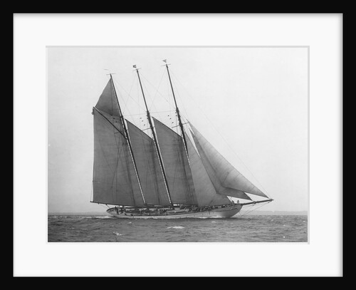 The Schooner Karina at Sail by Anonymous