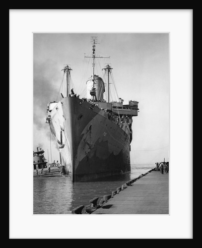 Front View of USS West Point by Anonymous
