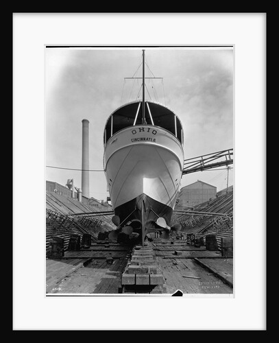 The Ohio in Dry Dock by Anonymous