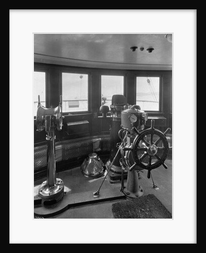 Interior of Pilot House on Vanadis by Anonymous