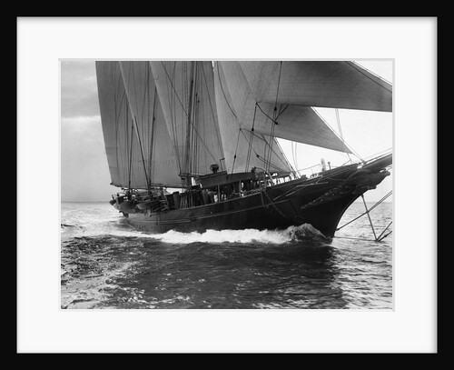 The Hussar Auxiliary Schooner by Anonymous