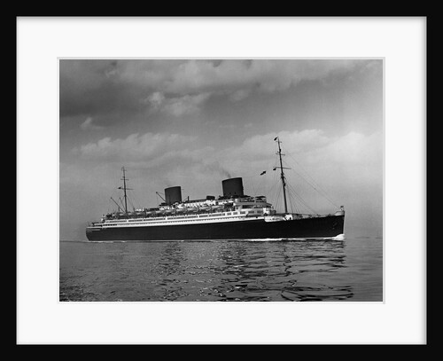German Passenger Ship by Anonymous