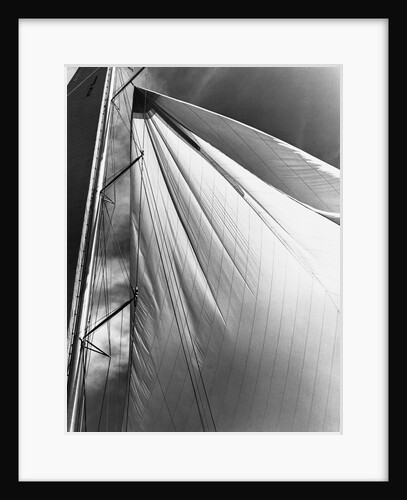 Sails and Mast of Yankee Sloop by Anonymous