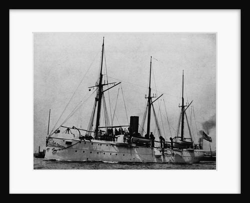 A Port Side View of the USS Yorktown by Anonymous