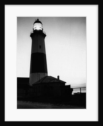 The Montauk Point Lighthouse by Anonymous