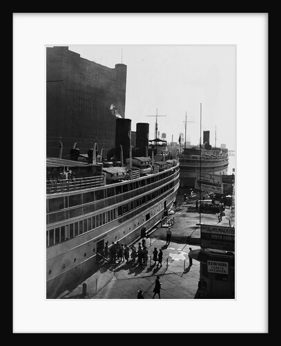 Boarding onto a Passenger Ship by Anonymous