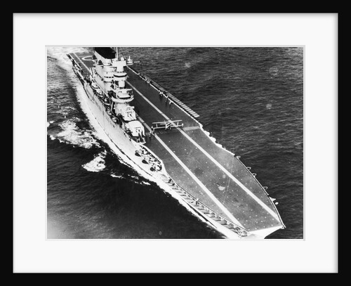 USS Lexington Aircraft Carrier by Anonymous
