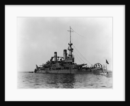 USS Oregon Flagship by Anonymous