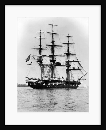 USS Saratoga Frigate by Anonymous