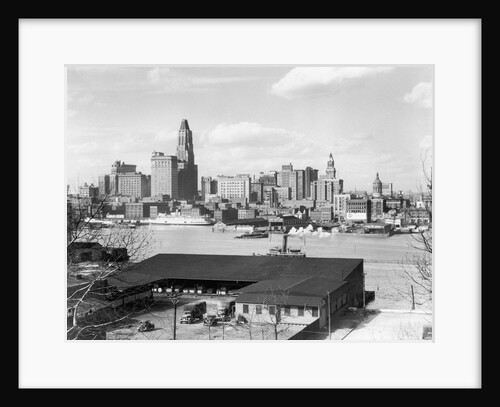 Baltimore Skyline from Federal Hill by Anonymous