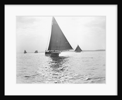 Skipjack Oyster Dredging on Chesapeake Bay by Anonymous