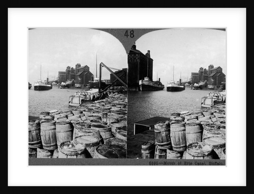 Industry Along Erie Canal by Anonymous