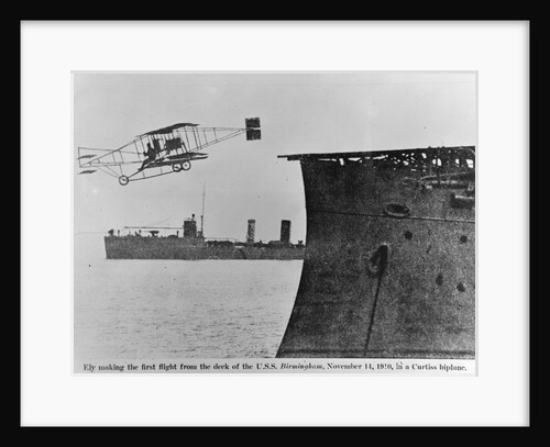 First Flight from a Ship by Anonymous