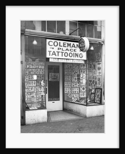 Tattoo Parlor by Anonymous