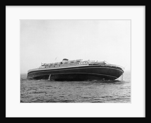 Andrea Doria Listing to Starboard by Anonymous