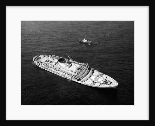 Andrea Doria Listing to Starboard by Anonymous