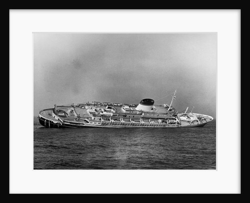 Andrea Doria Listing to Starboard by Anonymous