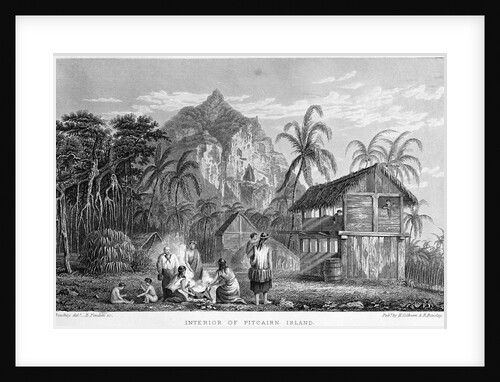 Interior of Pitcairn Island by Anonymous