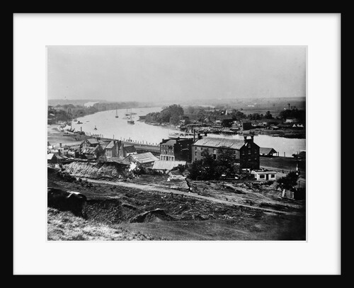Town of Richmond Along James River by Anonymous