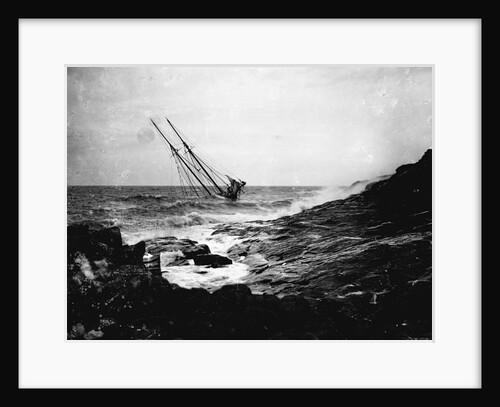 Shipwreck of the Agnes C. Donohoe by Anonymous