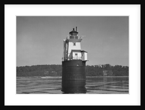 Cold Spring Harbor Lighthouse in Long Island Sound by Anonymous