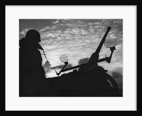 US Coast Guard Gunner by Anonymous