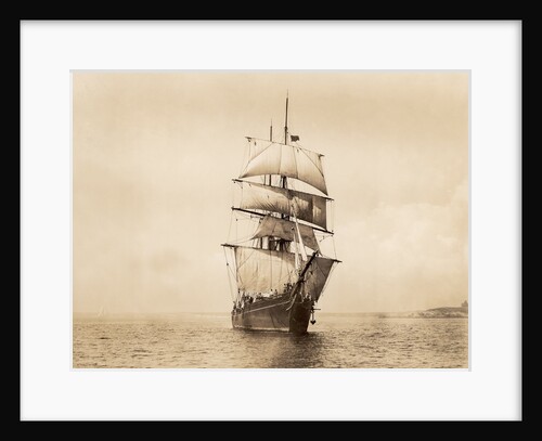 Canadian Barkentine Emma F. Smith by Anonymous