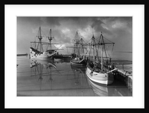 Models of Colonists' Ships by Anonymous