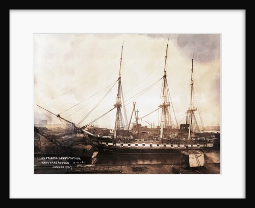 Frigate USS Constitution by Anonymous