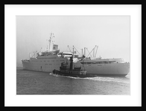 Swedish Passenger Liner Stockholm by Anonymous