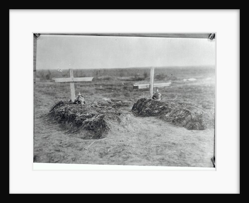 German Soldiers' Graves by Anonymous
