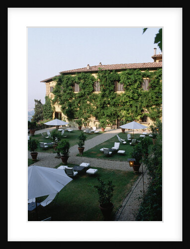 Gardens of Hotel in Tuscany by Anonymous